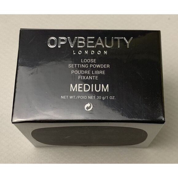 OPV Beauty London Loose Setting Powder Medium Matte Finishing Touch 30g SEALED - Picture 3 of 5